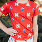 Nebraska White Herbie Husker Twirl Skort
