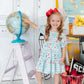 Honor Roll Smocked Ruffle Dress