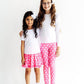 Pink Polka Dots Ruffle Twirl Skort