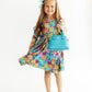 Caribbean Blue Girl's Crossbody Purse