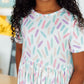 Color Crayons S/S Pocket Twirl Dress