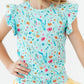 Bluebell Breeze S/S Ruffle Tee