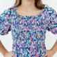 Darling Daisies Smocked Ruffle Dress