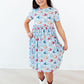 SALE Tip Your Hat S/S Pocket Twirl Dress