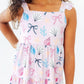 Beachside Bows Ruffle Maxi Dress