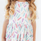 Color Crayons S/S Pocket Twirl Dress