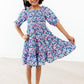Darling Daisies Smocked Ruffle Dress