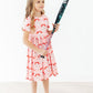 Pitcher Perfect S/S Pocket Twirl Dress