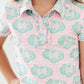 She's on the Green S/S Polo Dress