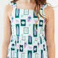 Surfer Girl Ruffle Maxi Dress