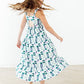 Surfer Girl Ruffle Maxi Dress