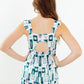 Surfer Girl Ruffle Maxi Dress