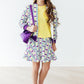 Mardi Gras Ruffle Twirl Skort