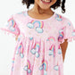 Sparkling Rainbows Pom Pom Dress