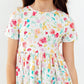 Painted Posies S/S Pocket Twirl Dress
