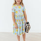 Softball Sweetie S/S Pocket Twirl Dress
