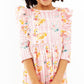 Daisy Ducklings 3/4 Sleeve Ruffle Twirl Dress