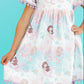 Mermaid Fairytale Pom Pom Dress