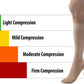 Men's Over The Calf Compression Stocking Socks (1 Pair)