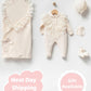 Eva Cream Newborn Knitwear Coming Home Set (5 pcs)