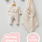 Nora Cream Newborn Knitwear Coming Home Set (5 pcs)