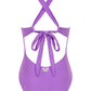 Goddess in Lilac One Piece Swimsuit