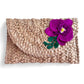 Karla Straw Clutch