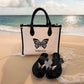 NINA black gel beach sandals