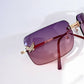 Papillon Blue Sunglasses