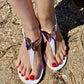 ALIANA Clear Gel Beach Sandals