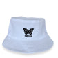 White/Black Nikoza Bucket Hat