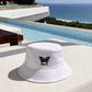 Black/White Nikoza Bucket Hat