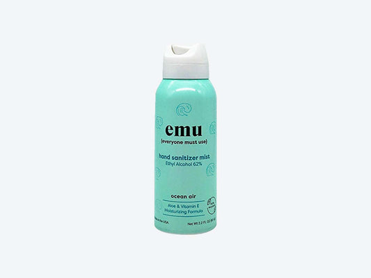 Emu - Hand Sanitizer Ocean Air Mist (Pack of 6) 2.2 Oz