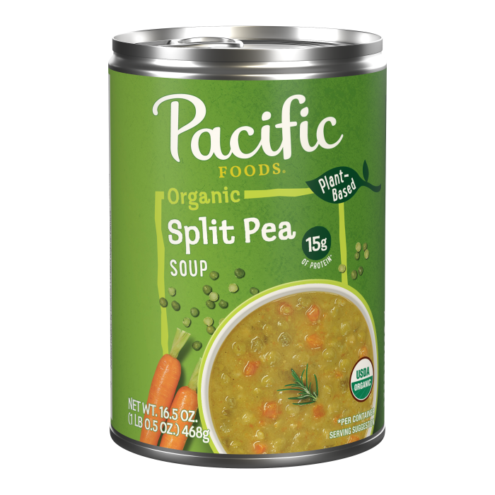 Pacific Foods Split Pea Soup (Pack of 12 - 16.5 Oz)