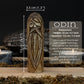 Odin Figurine – 13 cm (5.1 inches) Hand-Carved Wooden Norse God Statue