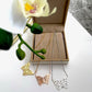 .925 Silver Papillon Butterfly Women's Necklace Jewelry