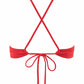 Camila Red Bikini Top