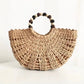 Julia Natural Straw Beach Bag