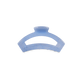 Open Blue Lagoon Tiny Hair Clip