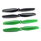 Contixo 4-pcs Main Blades Propellers Extra Spare Replacement Parts for Contixo F20 RC Quadcopter Drones Black/Green by Contixo