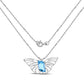 10.62 Carat Genuine Swiss Blue Topaz .925 Sterling Silver Pendant