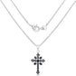 1.52 Carat Genuine Blue Sapphire Sterling Silver Pendant