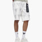 Valabasas Palace Rhinestone Shorts - White