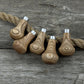Palm Grip Handles for Wood Carving Tools (Set of 5), 6 cm (2.36 in)