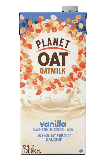 Planet Oat (Pack of 6) 32 Fl Oz Vanilla Oat Milk