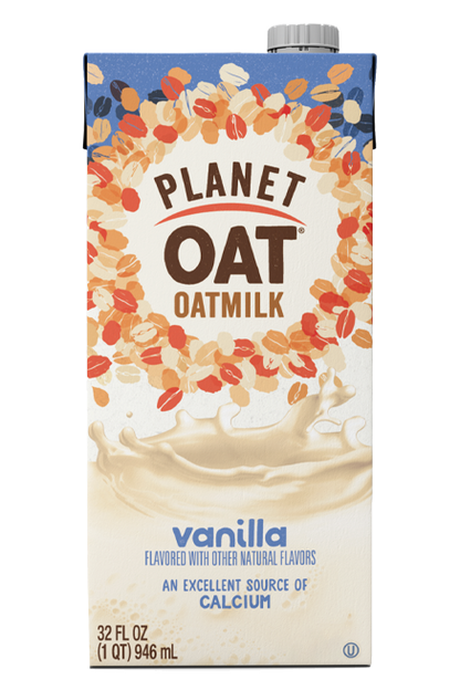 Planet Oat (Pack of 6) 32 Fl Oz Vanilla Oat Milk