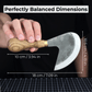 Professional Leather Crafting Half Round Knife, 10.5 cm (4.1 inches)