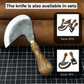 Professional Leather Crafting Half Round Knife, 10.5 cm (4.1 inches)