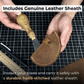 Professional Leather Crafting Half Round Knife, 10.5 cm (4.1 inches)