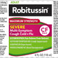 Robitussin Multi-Symptom Comfort Support, Cough & Cold Formula, 4 fl oz